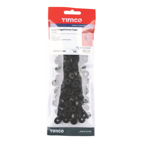 TIMCO 4-9GA SCREW CAPS BLACK 100 PACK - MonkeyTools TIMCO 4-9GA SCREW CAPS BLACK 100 PACK - MonkeyTools