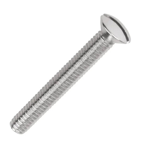 EASYDRIVE SLOTTED RAISED ELECTRICAL SCREWS M3.5 X 40MM 50 PACK - MonkeyTools
