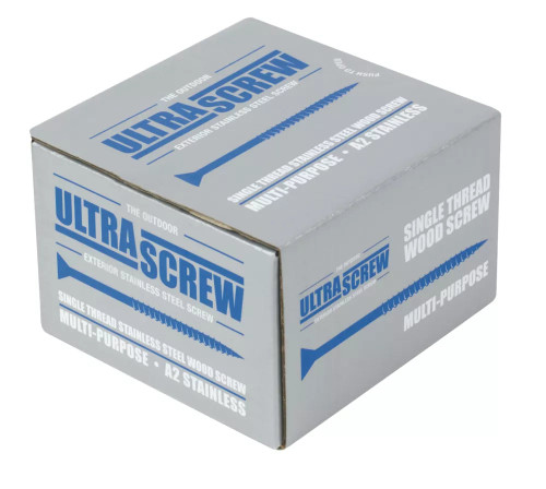 ULTRA SCREW PZ DOUBLE-COUNTERSUNK MULTIPURPOSE SCREWS 5MM X 80MM 100 PACK - MonkeyTools