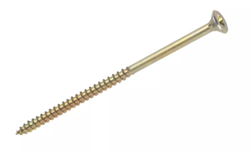 GOLDSCREW PZ DOUBLE-COUNTERSUNK SELF-TAPPING MULTIPURPOSE SCREWS 5MM X 100MM 100 PACK - MonkeyTools
