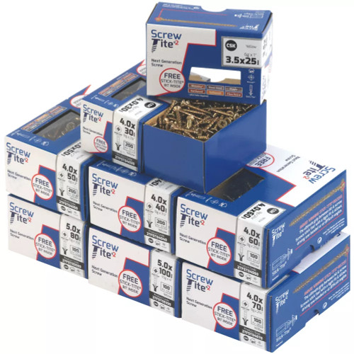 SCREW-TITE 2 PZ DOUBLE-COUNTERSUNK TRADE PACK 1200 PCS - MonkeyTools SCREW-TITE 2 PZ DOUBLE-COUNTERSUNK TRADE PACK 1200 PCS - MonkeyTools