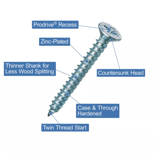 QUICKSILVER PZ DOUBLE-COUNTERSUNK WOODSCREWS TRADE PACK 1400 PCS - MonkeyTools QUICKSILVER PZ DOUBLE-COUNTERSUNK WOODSCREWS TRADE PACK 1400 PCS - MonkeyTools