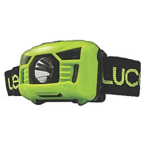 LUCECO RECHARGEABLE LED HEAD TORCH GREEN 150LM - MonkeyTools
