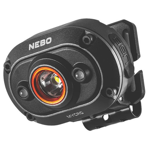 NEBO MYCRO & CAP LIGHT RECHARGEABLE LED HEADLAMP BLACK GRAPHITE 150LM - MonkeyTools