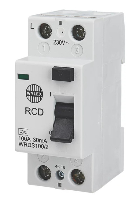 WYLEX 100A 30MA DP TYPE A RCD - MonkeyTools
