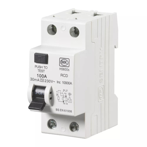MK SENTRY 100A 30MA 2-POLE TYPE A RCCB - MonkeyTools