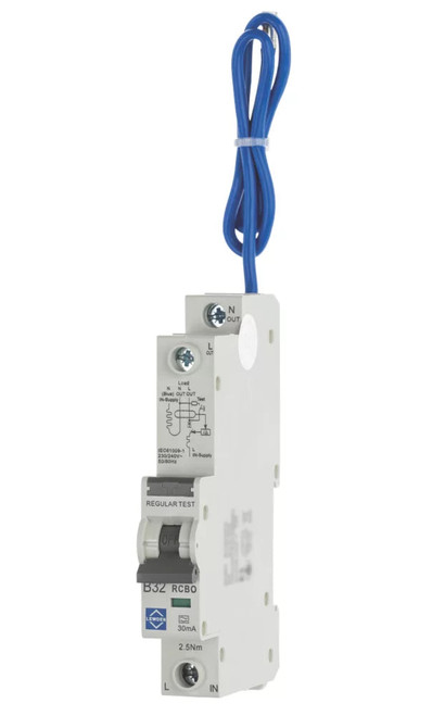 LEWDEN 32A 30MA SP TYPE B RCBO - MonkeyTools