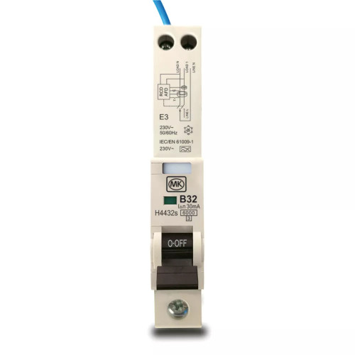 MK SENTRY 32A 30MA 1+N TYPE B AFDD WITH RCBO - MonkeyTools