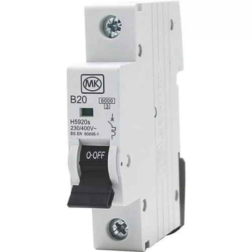 MK SENTRY 20A SP TYPE B MCB - MonkeyTools