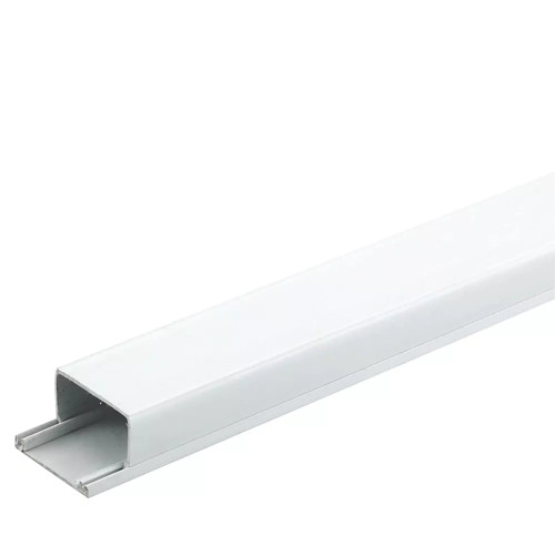 DETA TTE UPVC WHITE MINI TRUNKING 38MM X 25MM X 2M - MonkeyTools