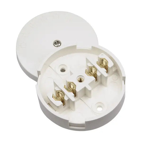 20A 4-TERMINAL JUNCTION BOX WHITE - MonkeyTools
