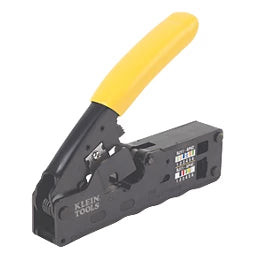 KLEIN TOOLS RATCHET MODULAR CRIMPER 9 1/2" (240MM) CRIMPING TOOL - MonkeyTools