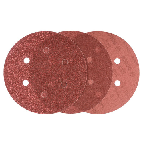 BOSCH ASSORTED GRIT 150MM RANDOM ORBIT SANDING SHEETS EXPERT FOR WOOD 6 PCS 2608607247 - MonkeyTools