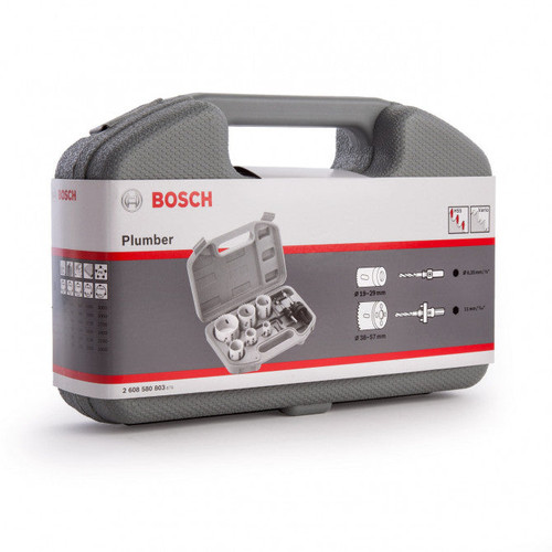 BOSCH X9 PIECE PLUMBERS HOLESAW SET 2608580803 - MonkeyTools