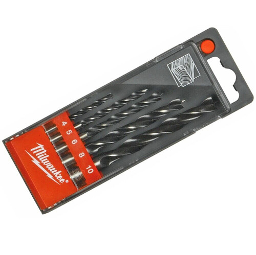 MILWAUKEE 4932352465 BRAD POINT WOOD DRILL BIT SET X5 PCS - MonkeyTools