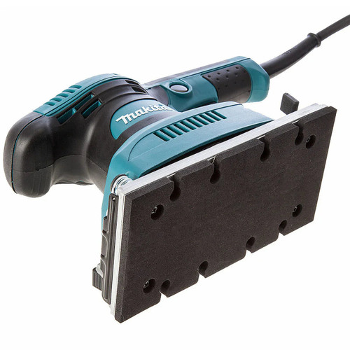 Makita BO3710 240V 1/3" Sheet Orbital Finishing Sander With Dust Bag - SPL - MonkeyTools