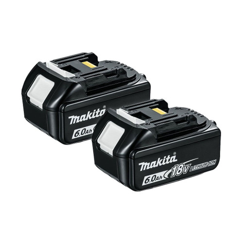 MAKITA BL1860X2 18V LXT 6.0AH LI-ION BATTERY TWIN PACK - MonkeyTools