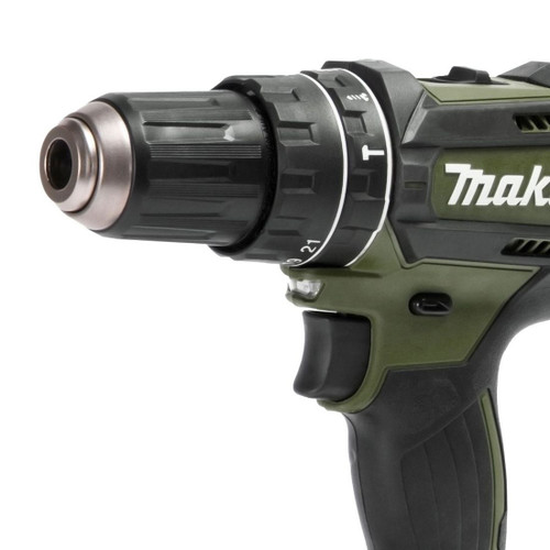 MAKITA DHP482ZO 18V LXT LI-ION COMBI DRILL 2 SPEED BODY ONLY OLIVE GREEN - MonkeyTools