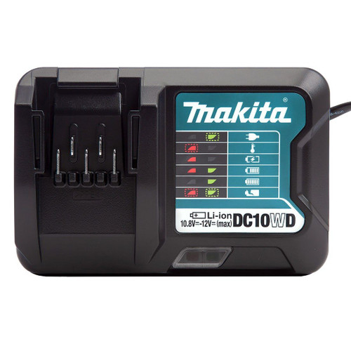 MAKITA DC10WD 10.8V / 12V MAX CXT SLIDE LITHIUM-ION BATTERY CHARGER - MonkeyTools