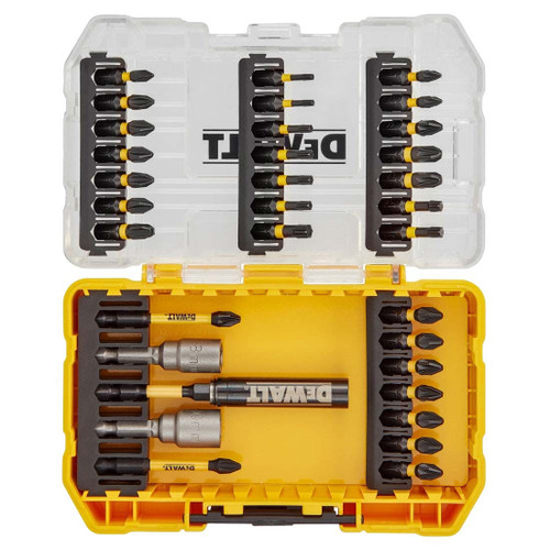 DEWALT DT70742T-QZ FLEXTORQ TOUGHCASE SCREWDRIVER BIT SET X33 PCS - MonkeyTools
