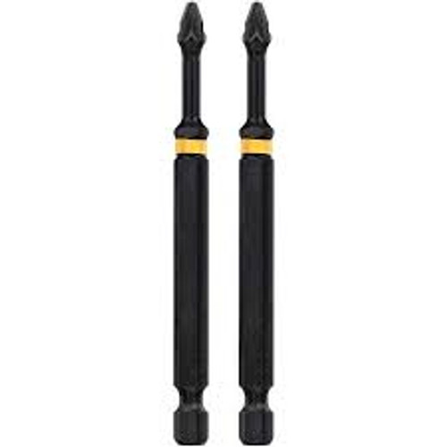 DEWALT DT70566T-QZ EXTREME IMPACT TORSION PZ2 X 85MM IR SCREWDRIVER BITS X2 - MonkeyTools