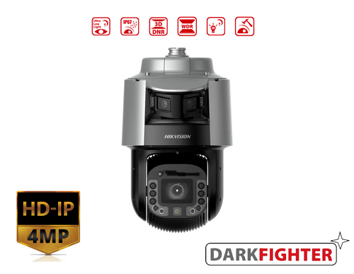 HIKVISION DS-2SF8C442MXS-DLW(24F0)(P3) - TandemVu 8-inch Panoramic 4 MP 42X DarkFighter Network Speed Dome - MonkeyTools