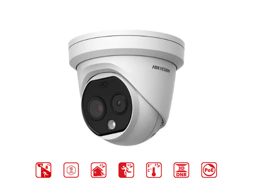HIKVISION DS-2TD1228-2/QA - Hikvision IP Thermal & Optical Turret - MonkeyTools HIKVISION DS-2TD1228-2/QA - Hikvision IP Thermal & Optical Turret - MonkeyTools