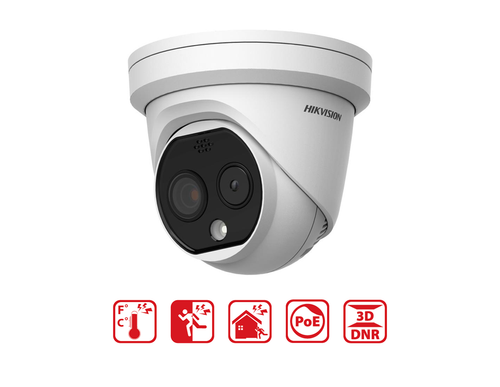 HIKVISION DS-2TD1217-3/QA - Hikvision Thermal & Optical Bi-Spectrum IP Turret, 3.1mm - MonkeyTools HIKVISION DS-2TD1217-3/QA - Hikvision Thermal & Optical Bi-Spectrum IP Turret, 3.1mm - MonkeyTools