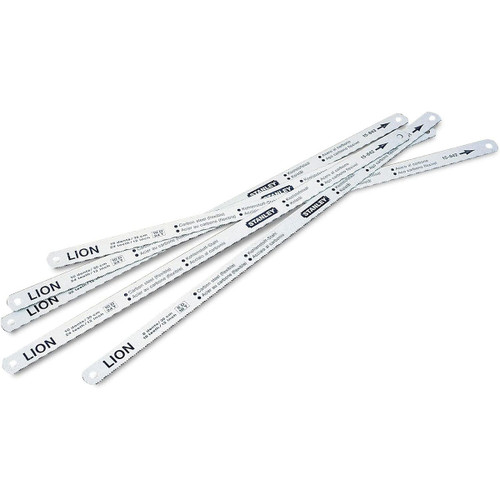 Stanley STA015801 300mm Flexible Hacksaw Blade Pack of 5 - MonkeyTools