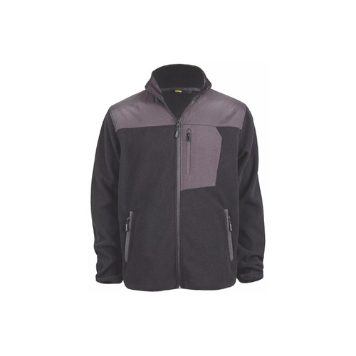 SITE TEAK FLEECE JACKET BLACK MEDIUM 38-40" CHEST - MonkeyTools