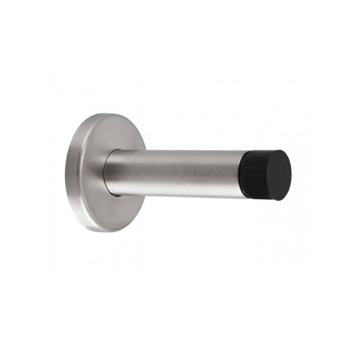 ECLIPSE CYLINDER PROJECTION DOOR STOP SATIN STAINLESS STEEL - MonkeyTools ECLIPSE CYLINDER PROJECTION DOOR STOP SATIN STAINLESS STEEL - MonkeyTools