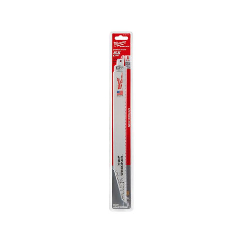 5pk Milwaukee 48 00 5711 Metal The Wrecker 12" Sawzall Blades 7/11 TPI - MonkeyTools