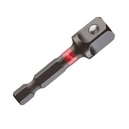 Milwaukee Shockwave Socket Adapter Hex 1/4" in to 3/8" in Impact Duty 4932478054 - MonkeyTools