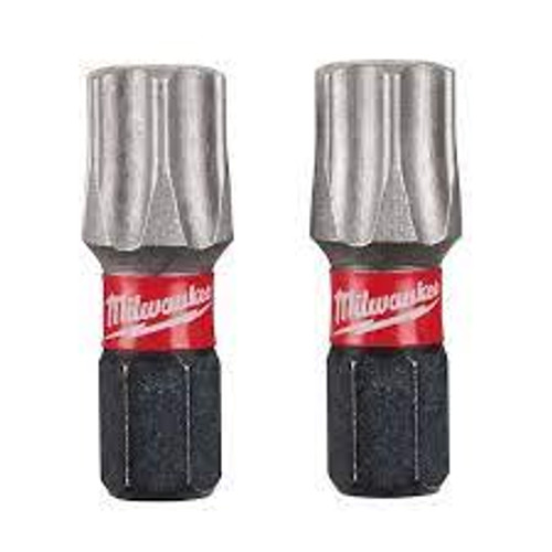 Milwaukee Shockwave Torx T50 Screwdriver Bit Set 15 25mm TX50 Impact Driver Bits - MonkeyTools