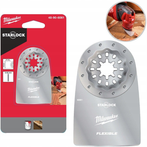 Milwaukee 48906061 37 x 52mm Multi Tool Scraper Blade - MonkeyTools