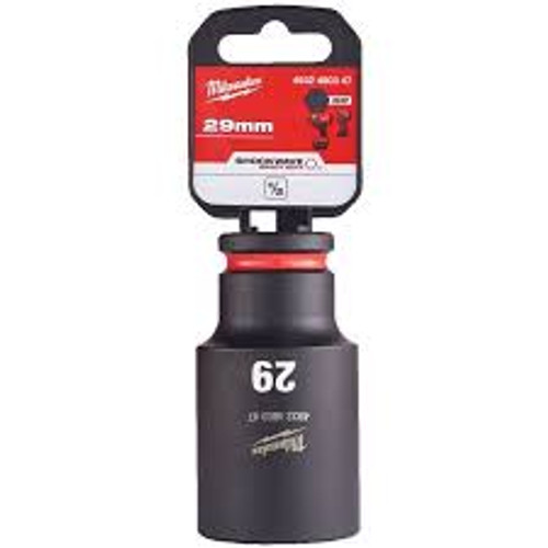 Milwaukee 4932480347 Hex Impact Duty Socket Shockwave 1/2 Deep 29mm-1pc - MonkeyTools Milwaukee 4932480347 Hex Impact Duty Socket Shockwave 1/2 Deep 29mm-1pc - MonkeyTools