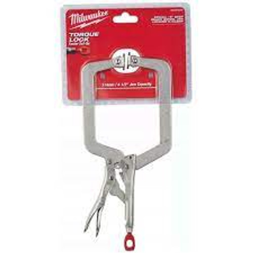 Milwaukee 4932472258 9in Swivel Jaws Deep Reach Clamp - MonkeyTools Milwaukee 4932472258 9in Swivel Jaws Deep Reach Clamp - MonkeyTools