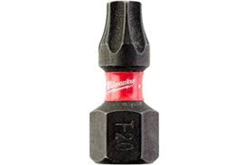 Milwaukee 4932430875 25 x 25mm Shockwave Screwdriver TX20 Bits - MonkeyTools Milwaukee 4932430875 25 x 25mm Shockwave Screwdriver TX20 Bits - MonkeyTools