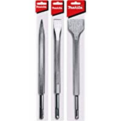 Milwaukee 4932430001 SDS-Plus Chisel Set 3pc - MonkeyTools Milwaukee 4932430001 SDS-Plus Chisel Set 3pc - MonkeyTools
