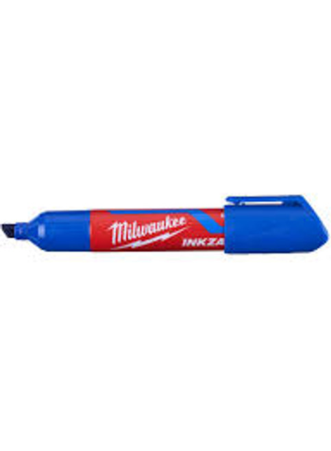 MILWAUKEE INKZALL BLUE LARGE CHISEL TIP MARKER 4932471557 - MonkeyTools MILWAUKEE INKZALL BLUE LARGE CHISEL TIP MARKER 4932471557 - MonkeyTools