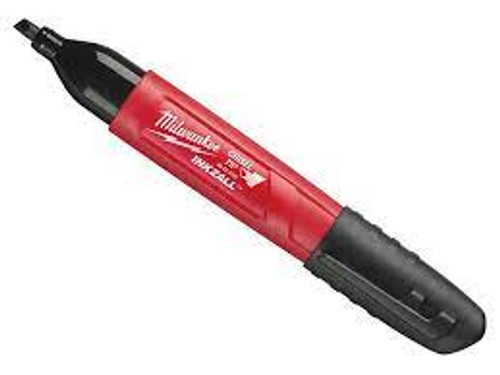 Milwaukee - INKZALL Black XL Chisel Tip Marker - MonkeyTools Milwaukee - INKZALL Black XL Chisel Tip Marker - MonkeyTools