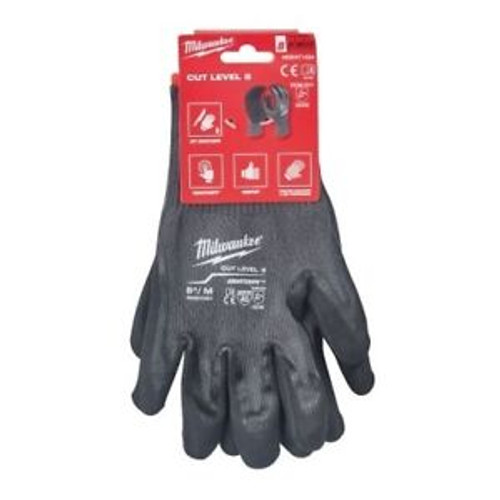 Milwaukee 4932471426 Cut Gloves XL Level 5 Dipped Resistant Safety Work XL/10 - MonkeyTools