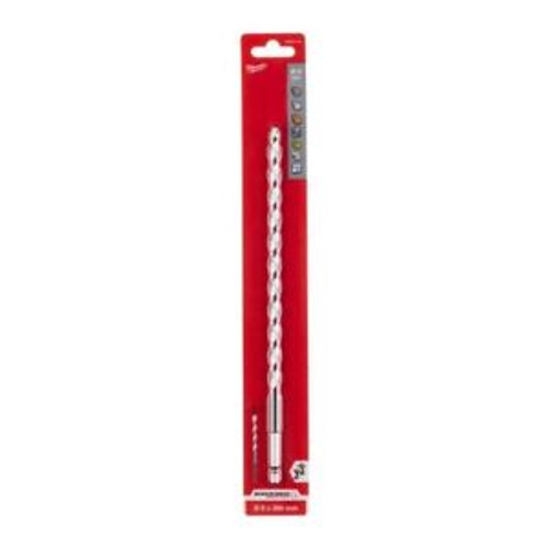 Genuine Milwaukee 4932471105 8mm x 260mm 3 Flat Shank Multi Material Drill Bit - MonkeyTools