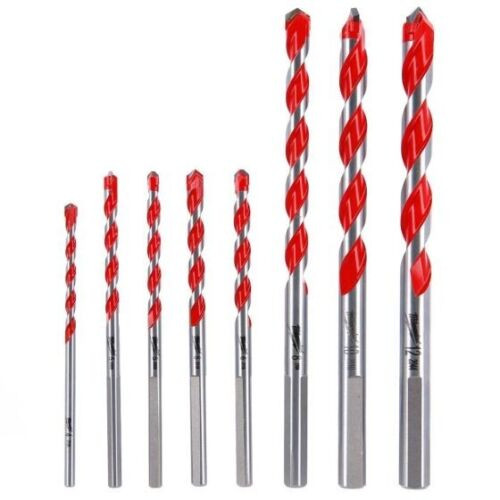 MILWAUKEE CONCRETE DRILL BIT SET WITH TUNGSTEN CARBIDE TIPS X8 PCS 4932471192 - MonkeyTools MILWAUKEE CONCRETE DRILL BIT SET WITH TUNGSTEN CARBIDE TIPS X8 PCS 4932471192 - MonkeyTools