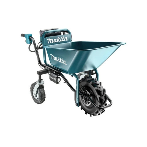 MAKITA DCU180PTX4 18v Wheelbarrow + Bucket Frame with 2x 5ah Batteries - MonkeyTools
