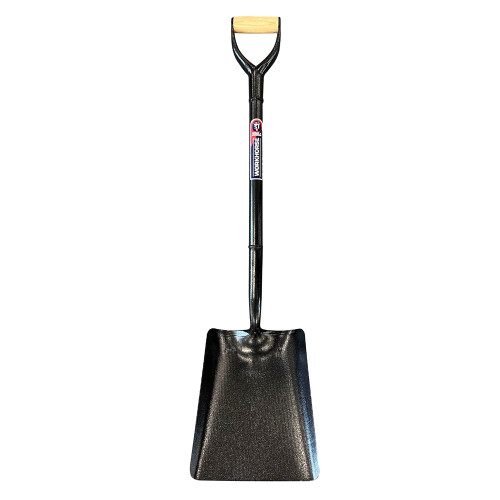 Spear & Jackson 2002WORK Workhorse No.2 Square Mouth Tubular Shovel - MonkeyTools