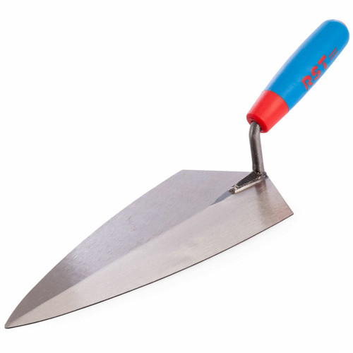 R.S.T. 11in Phillidelphia Pattern Brick Trowel With Soft Touch Handle RTR10111S - MonkeyTools