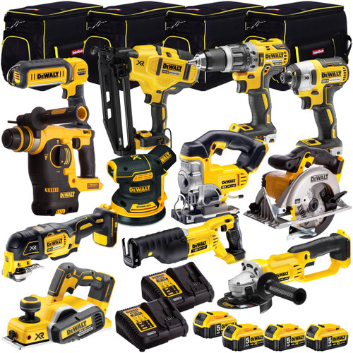 DeWalt DCKT4T12BP4 18V XR 12 Piece with 4 x 5.0Ah Li-ion KIT - MonkeyTools