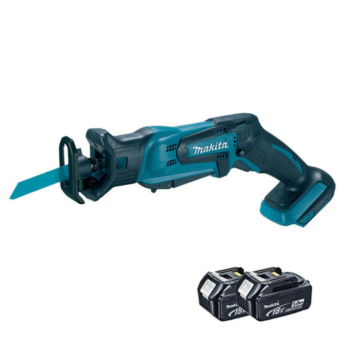 Makita DJR183Z 18V Cordless Reciprocating Saw Body with 2 x 5.0Ah Battery Makita DJR183Z 18V Cordless Reciprocating Saw Body with 2 x 5.0Ah Battery