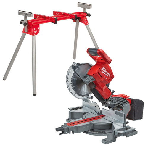 Milwaukee M18FMS254-0 18V Brushless 254mm Compound Mitre Saw with Leg Stand - MonkeyTools